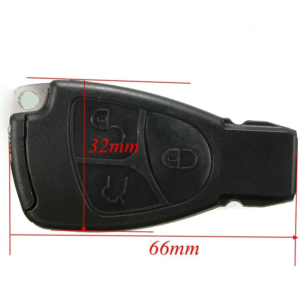 CARCHET Car Auto Remote Smart Key Case Shell For Mercedes Benz B C E ML S CLK CL GL W211 3 Buttons with Battery Holder | Автомобили и