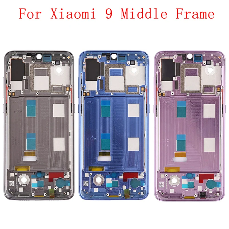 

Housing Middle Frame LCD Bezel Plate Panel Chassis For Xiaomi Mi 9 9SE 9Lite Phone Metal Middle Frame