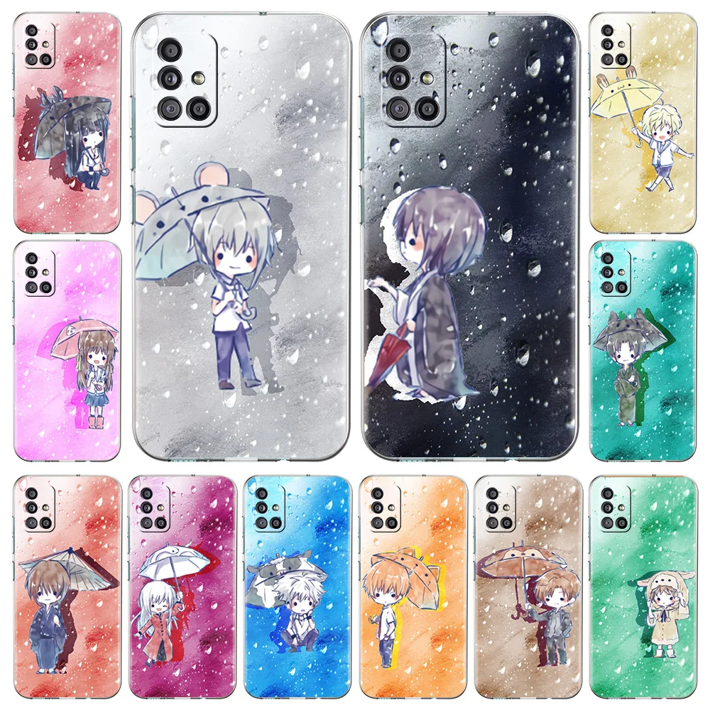 

Fruits Basket Kyo Sohma Tohru Anime Phone Case For Samsung Galaxy A51 A71 A21S A12 A11 A31 A41 A52 A32 5G A72 A01 Clear Cover