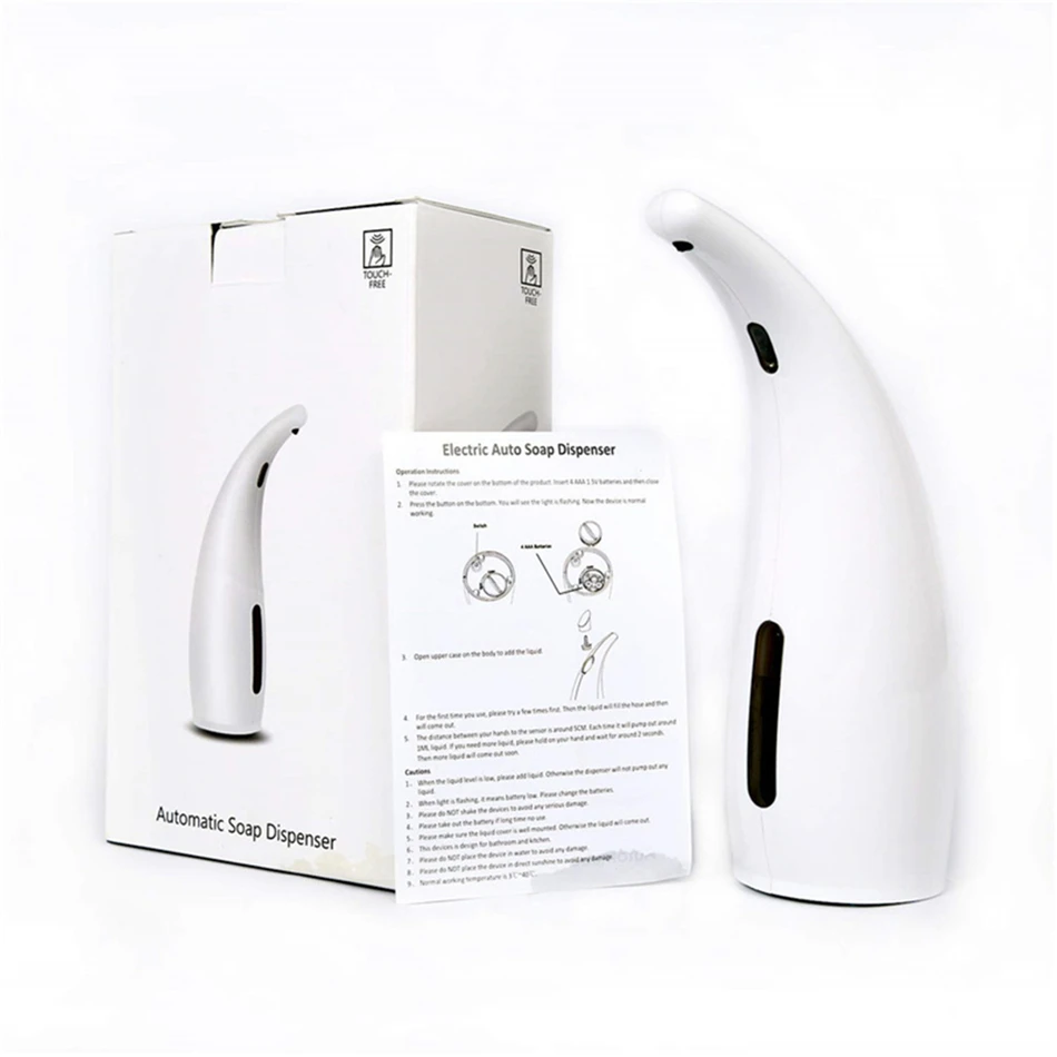 

Automatic 300ML Electric Soap Dispenser With Sensor For Kitchens And Bathroom 300ML Soap Dispenser Soap Dispenser