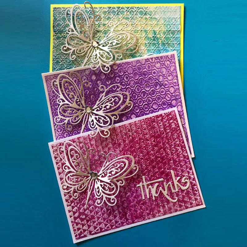 Необычные вырезанные металлические штампы в виде бабочки красивые для