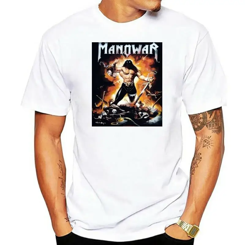 

Manowar The Dawn Of Battle 2002, футболка с новыми хитами