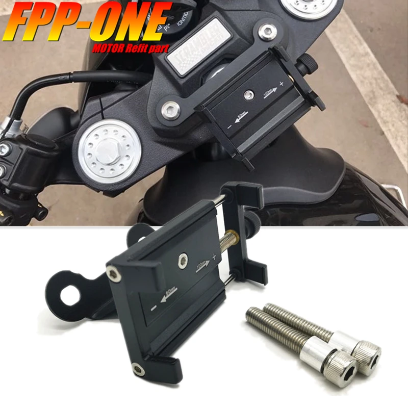 Для Ducati SCRAMBLER 800 1100/скремблер кафе аксессуары для мотоциклов руль GPS навигационный