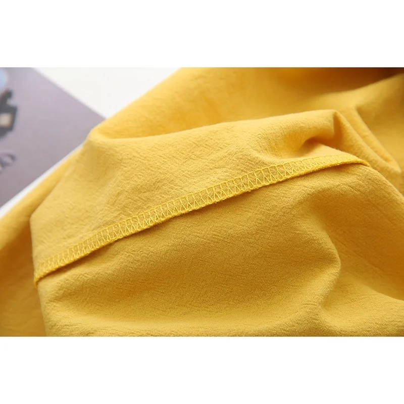 

Plus Size Women's Full Cotton Blouse Officewear Long Sleeve Elegant Blusas Fashion Solid Flare Oversized Tops