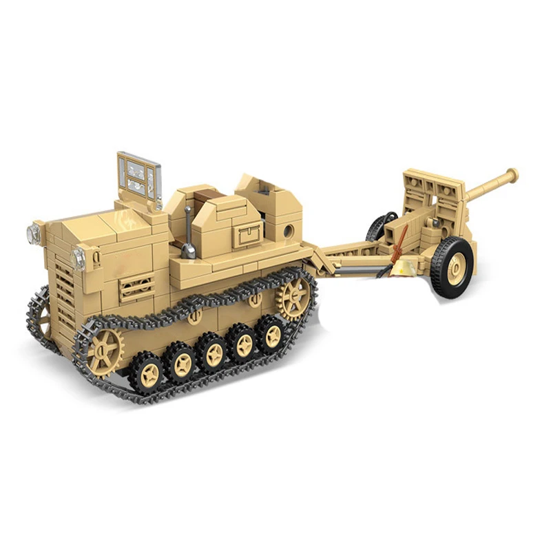450 шт японский 98 трактор и полевой пистолет строительные блоки WW2 военный солдат