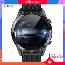 Ipbzhe Smart Watch Men 2021 Bluetooth Call Android Sports Blood Oxygen ECG SmartWatch Music Smart Watch For HuaWei Xiaomi Iphone