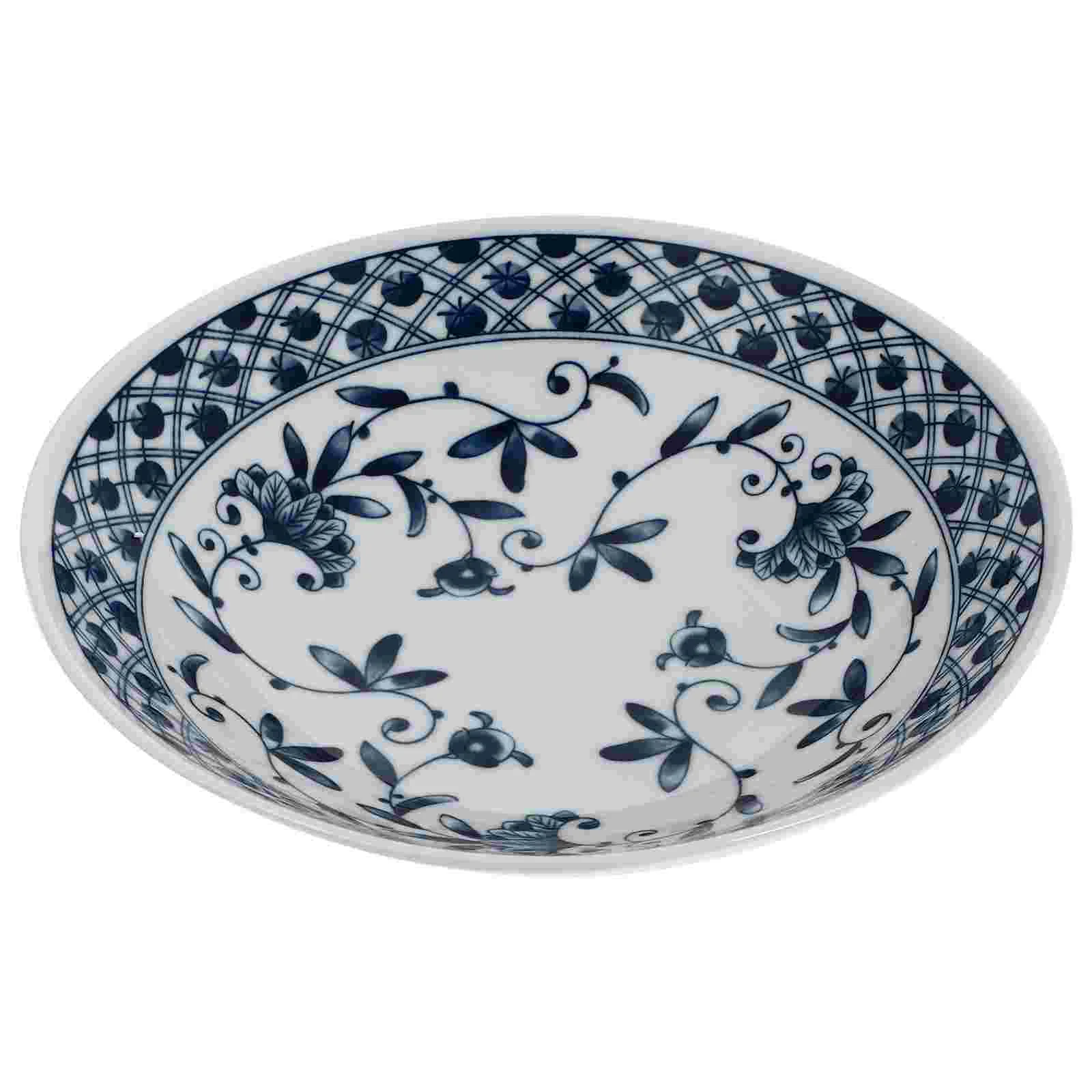 

1 шт. гладкая тарелка для мелкой еды, домашняя кухонная тарелка для еды, нескользящая новая тарелка для еды