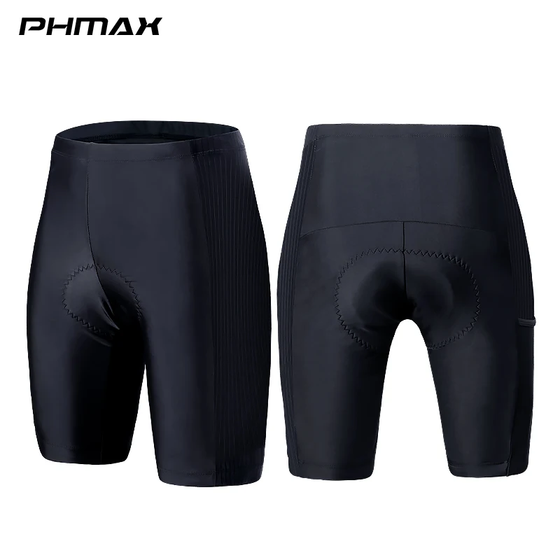 

PHMAX Men Cycling Shorts Summer Anti-Sweat Males Riding Pants Bicycle Tights Downhill Anti-UV Quick-Dry Mountain Bike Shorts