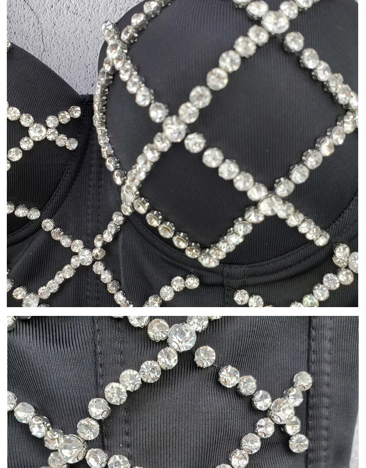 

2021 diamond suspender vest camisoles training bras undershirts sports bras bustiers&corsets/camisoles&tanks crop tops tank tops