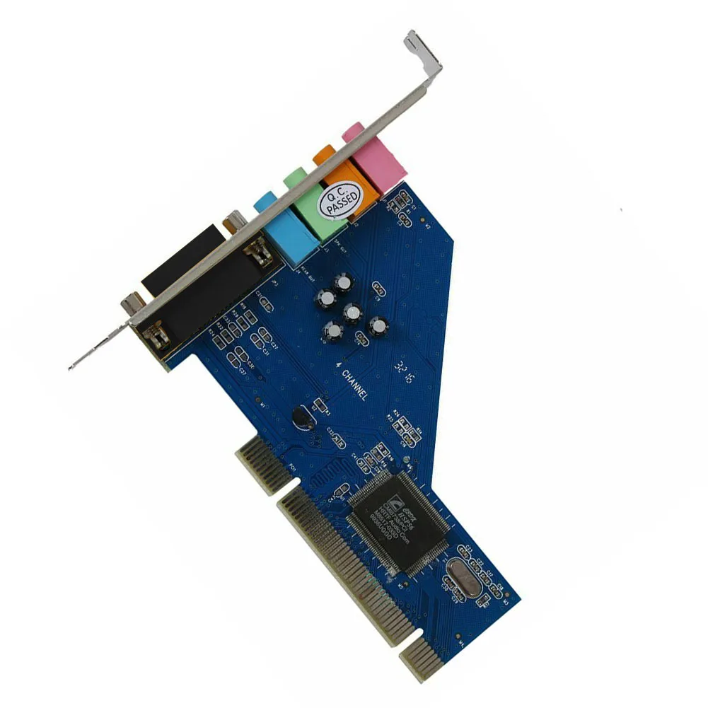 4 канальный практичный 24 бит PCI порт профессиональный стерео независимый для