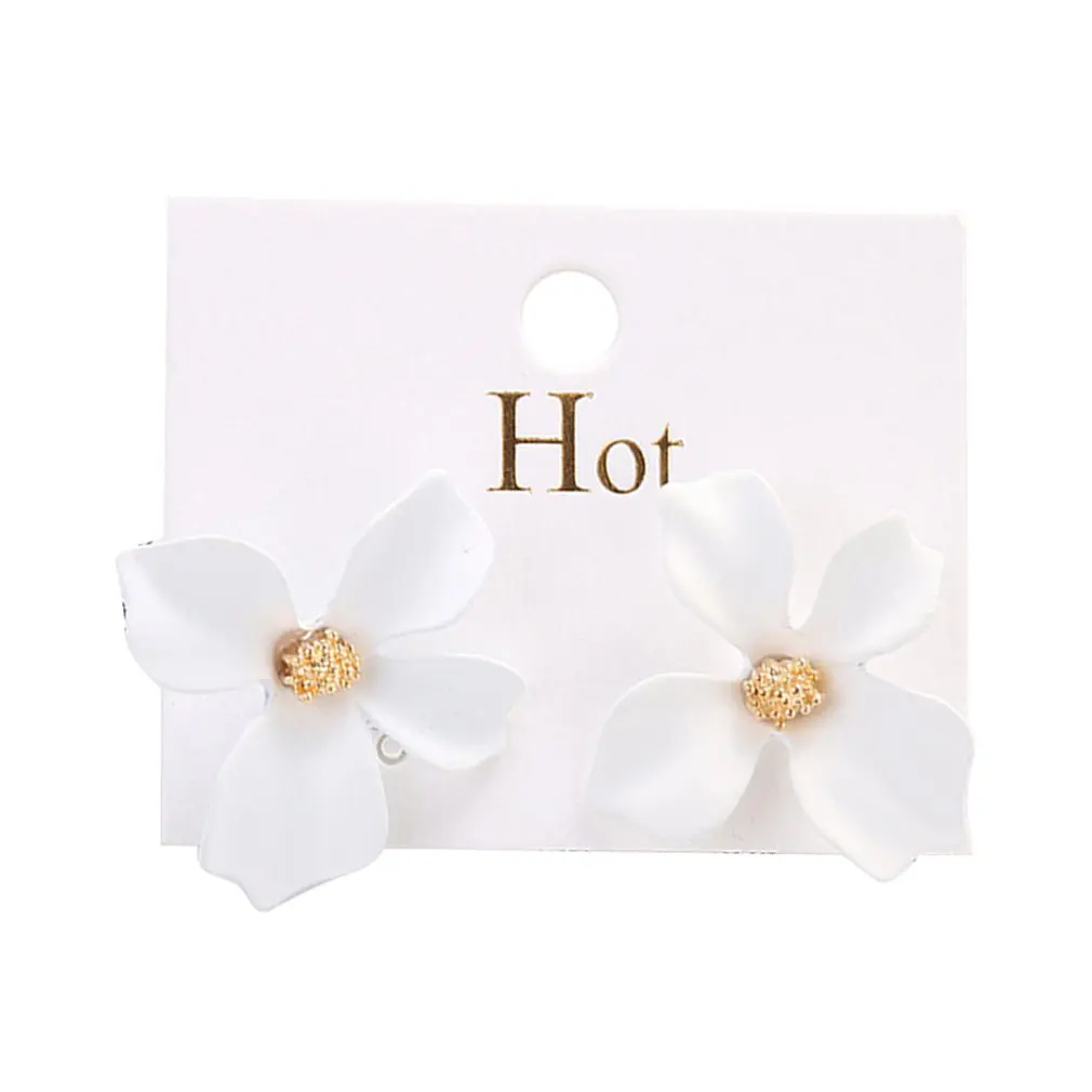 Серьги 2019 металлические круглые корейские маленькие свежие серьги-гвоздики с