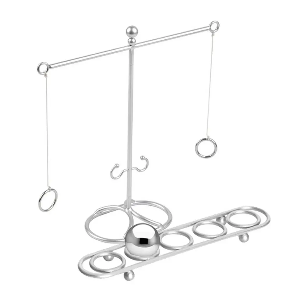 

Ring Toss Game For Adults Rings Throwing Games Toys Ring Toss Game Party Toys Drinking Game Toy Stainless Steel Ring Toss Hooks