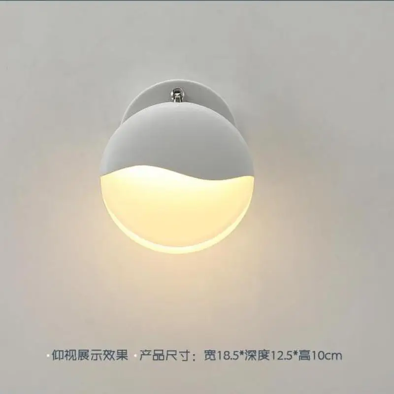 Скандинавский простой современный настенный светильник для гостиной