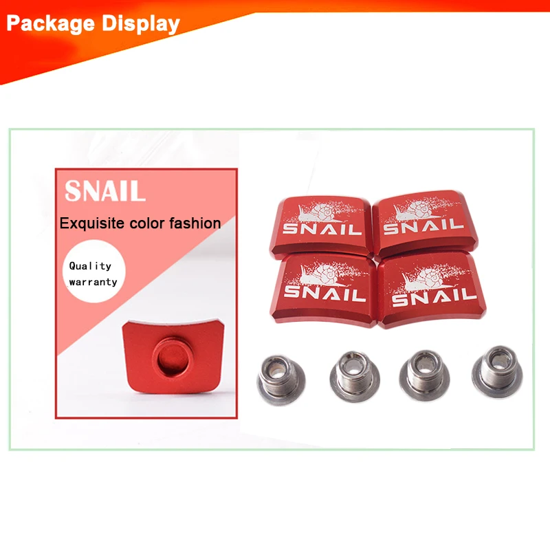 Улитка одиночные болты для горного велосипеда 7075 Алюминиевый Сплав Болт