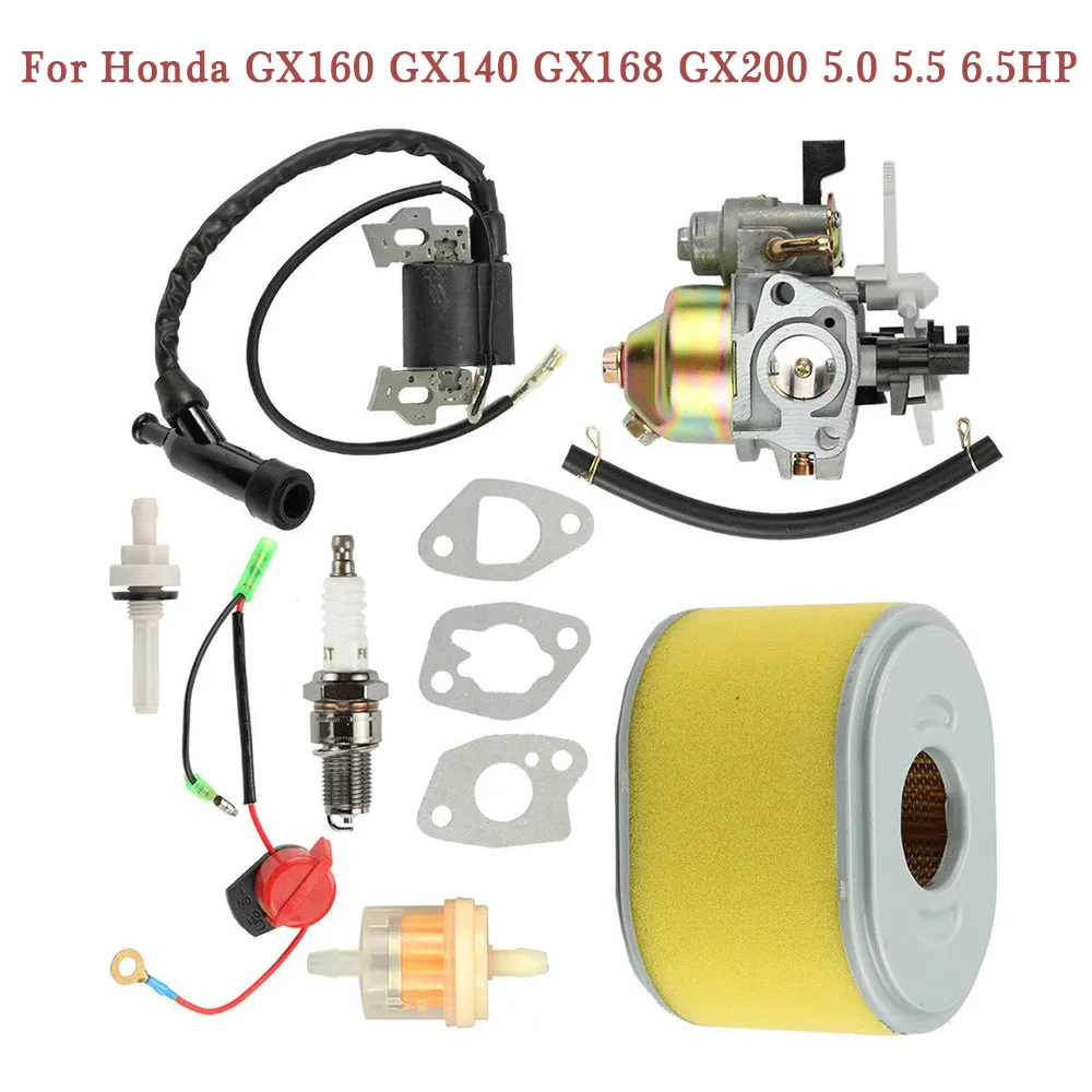 

Accessories Carburetor Air Filter Kit Car Carb For Honda GX160 GX140 Fuel Filter
