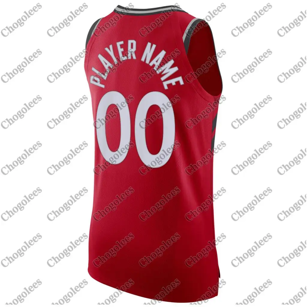 

Men Basketball Jersey Toronto Authentic Custom Jersey Red Icon Edition