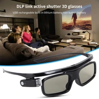 3d glasses clear picture high transmittance universal active shutter movie glasses for dlp link 3d projectors