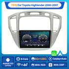 MEKEDE 9 дюймов Android 10 Автомобильный навигатор GPS для Toyota Highlander 2000-2007 мультимедийный плеер WIFI DSP BT SWC радио 2Din без DVD