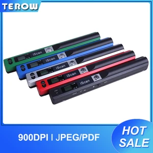 Сканер для документов iScan, портативный, креативный, портативный, 900DPI, USB2.0, ЖК-дисплей, выбор формата JPGPDF
