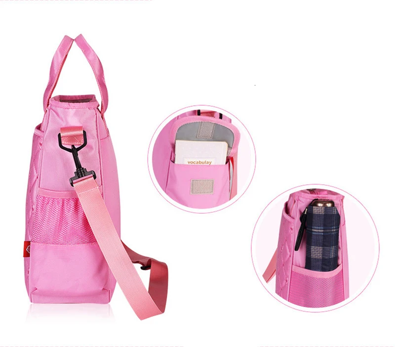 Fashion Cute Bag Waterproof Children The Tutorial Package Handbag Kids Tote Boy Girls Shoulder Bag Mini Nylon book Bag