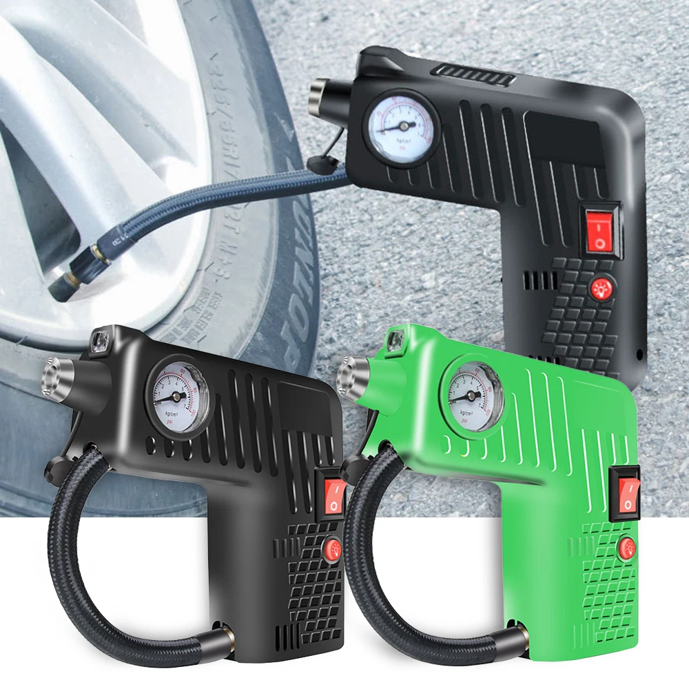 Насос для шин портативный Электрический воздушный компрессор 12 В 80 Вт|Воздушный