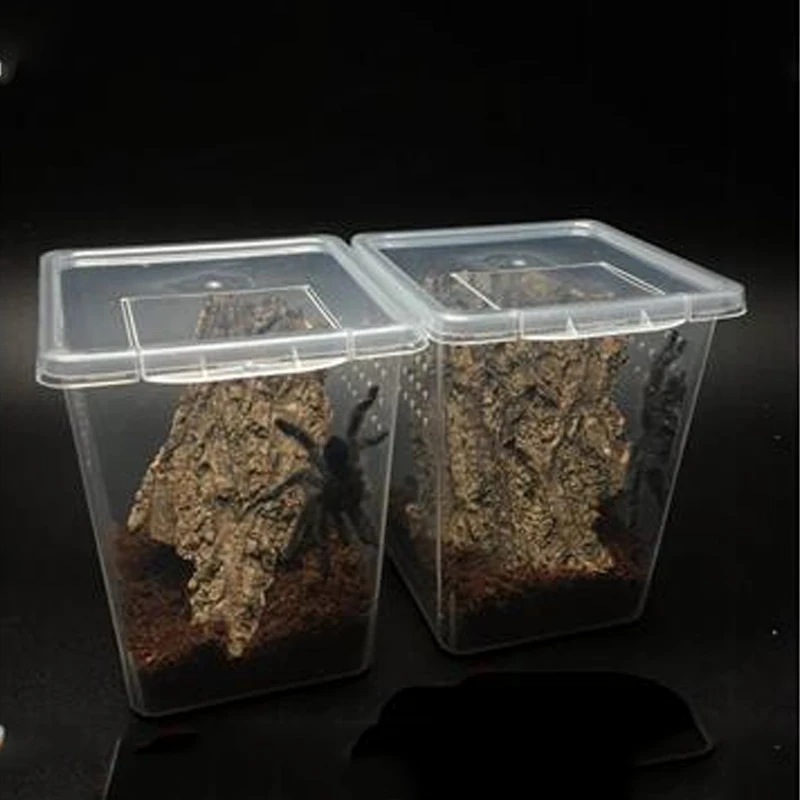 

Spider Breeding Box Reptile Terrarium Cold-blooded Animal Grow Box Acrylic Lizard baking Case Scorpion Transparent Incubator