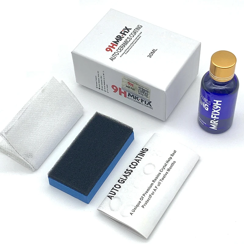 Покрытие для автомобиля с защитой от царапин жидкий блеск керамическое покрытие
