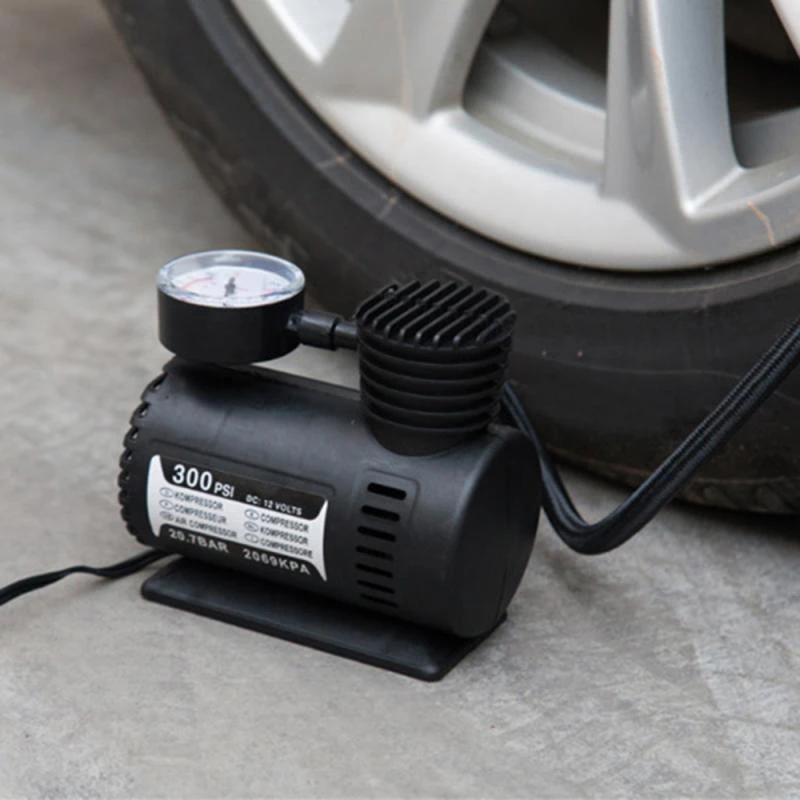 

Universal Car tire pump Car electric pump Air Pump Tire Inflator Portable Compressor Car Tyre Pump for Car Bicycle Tires Balls