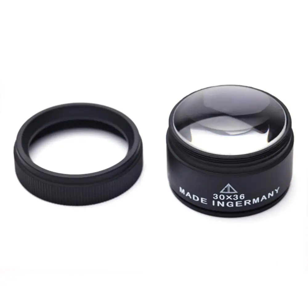 

30X36mm Magnifying Glass Optical Glass Lens Loupe Magnifier Mini Handheld Pocket Magnifier Coin Stamps Jewelry Loupe etc