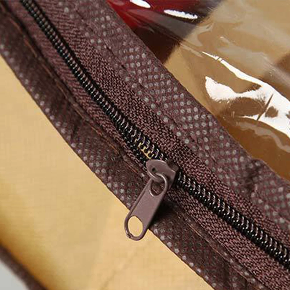 12 пар моющихся сумок на молнии для домашнего хранения экономия места под