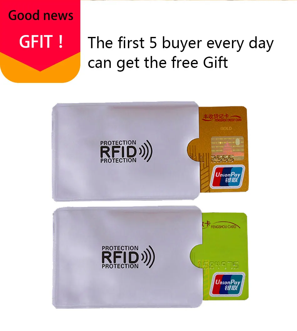 DIENQI натуральная кожа кредитный держатель для карт чехол анти протектор RFID Кошелек Алюминиевый мужской женский металлический Банк бизнес id держатель для карт