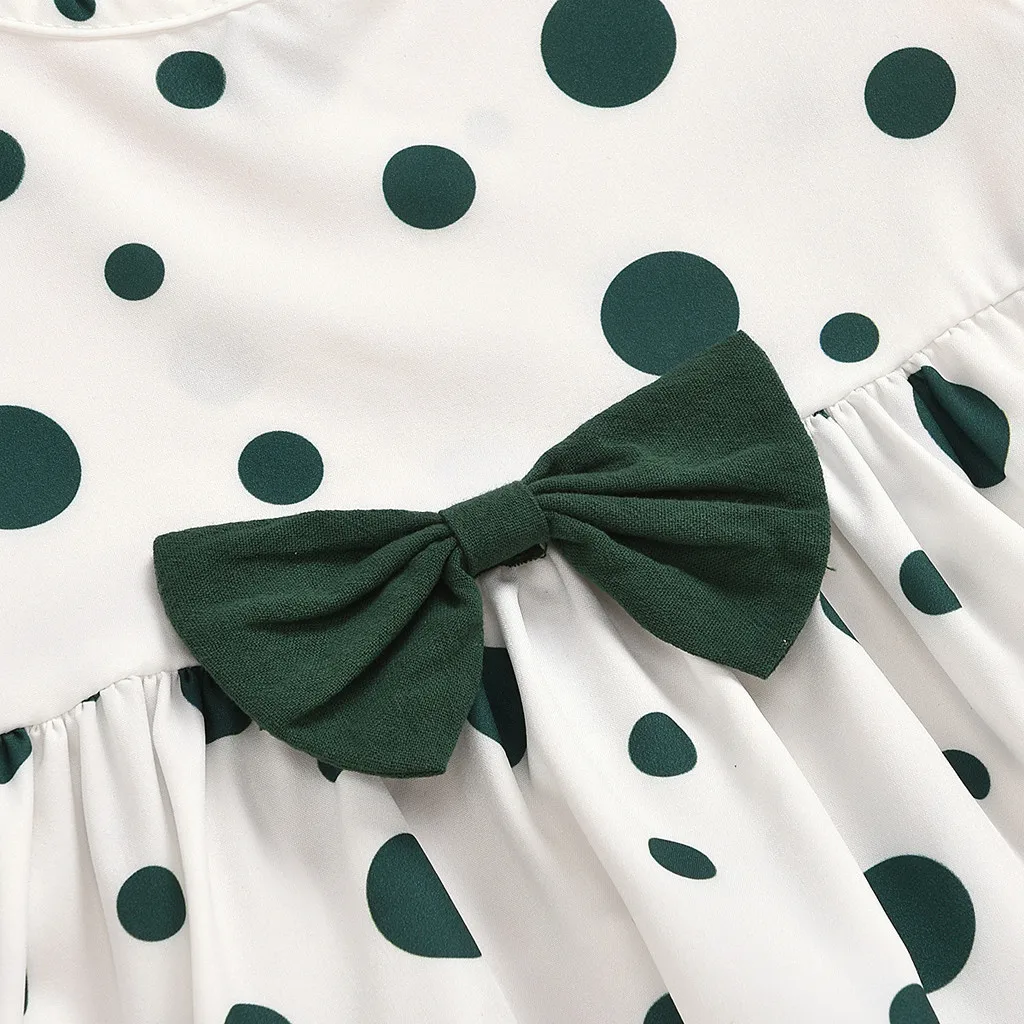 Топы без рукавов в горошек с бантом для маленьких девочек + однотонные шорты