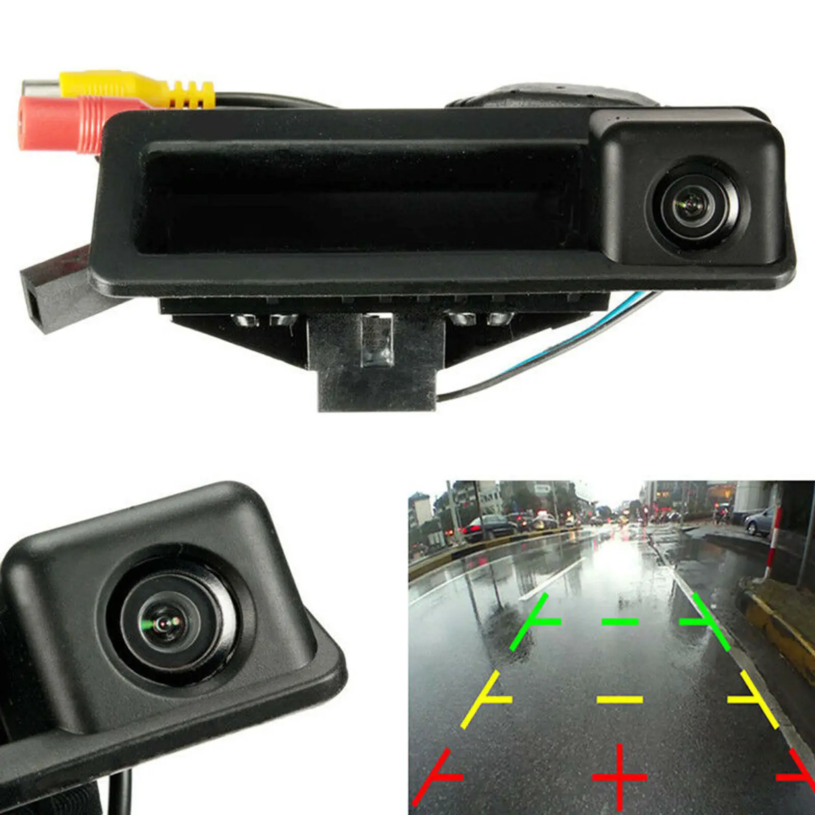 Камера заднего вида 170 ° CCD HD для BMW E82 E88 E84 E90 E91 E92 E93 Автомобильная камера с видео