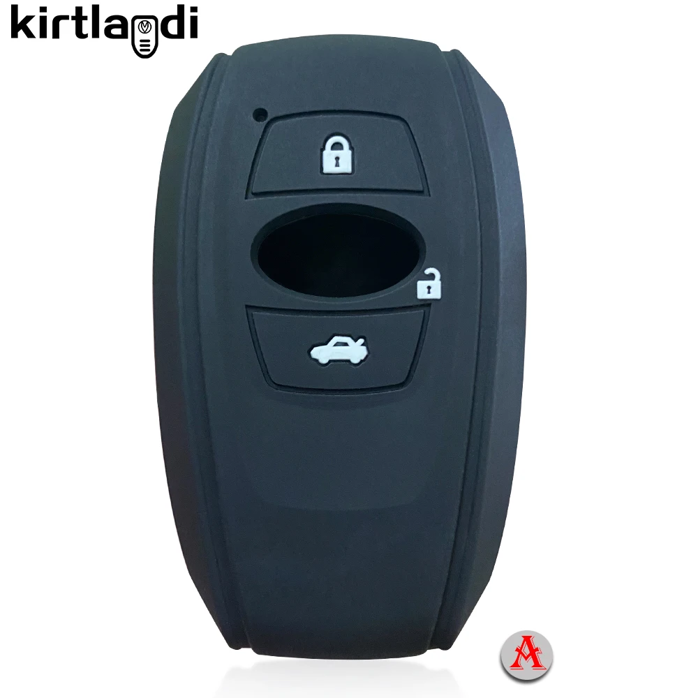 Силиконовый чехол для ключа автомобиля Subaru Forester XV BRZ LEGACY SV 2019 2020 3/4 кнопка