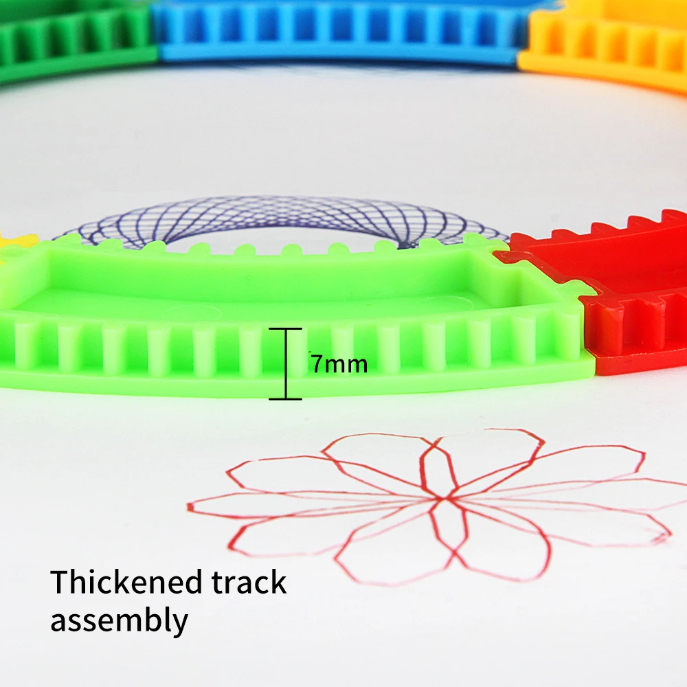 Детская живопись Спирограф Рисунок игрушка трек креативный Набор Живопись