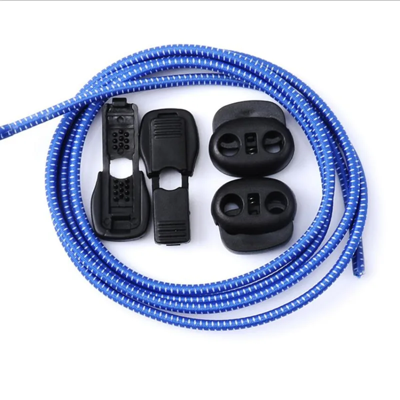 50Pairs/lot Adult Children Elastic No Tie Shoelace Stretching Lock Lazy Shoe Laces Round Rubber Shoelace Shoestrings Wholesale