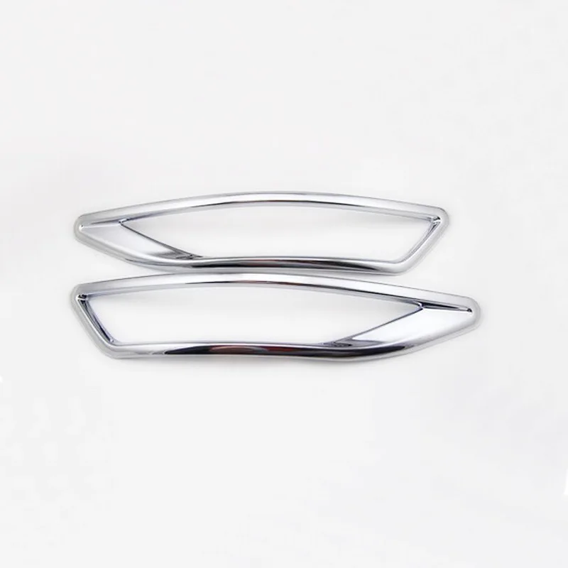 2 шт. автомобильный стиль сделай сам новинка нержавеющая сталь/ABS передний/задний