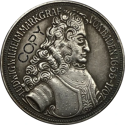 Германия 1955 5 DEM имитация монеты 29 мм