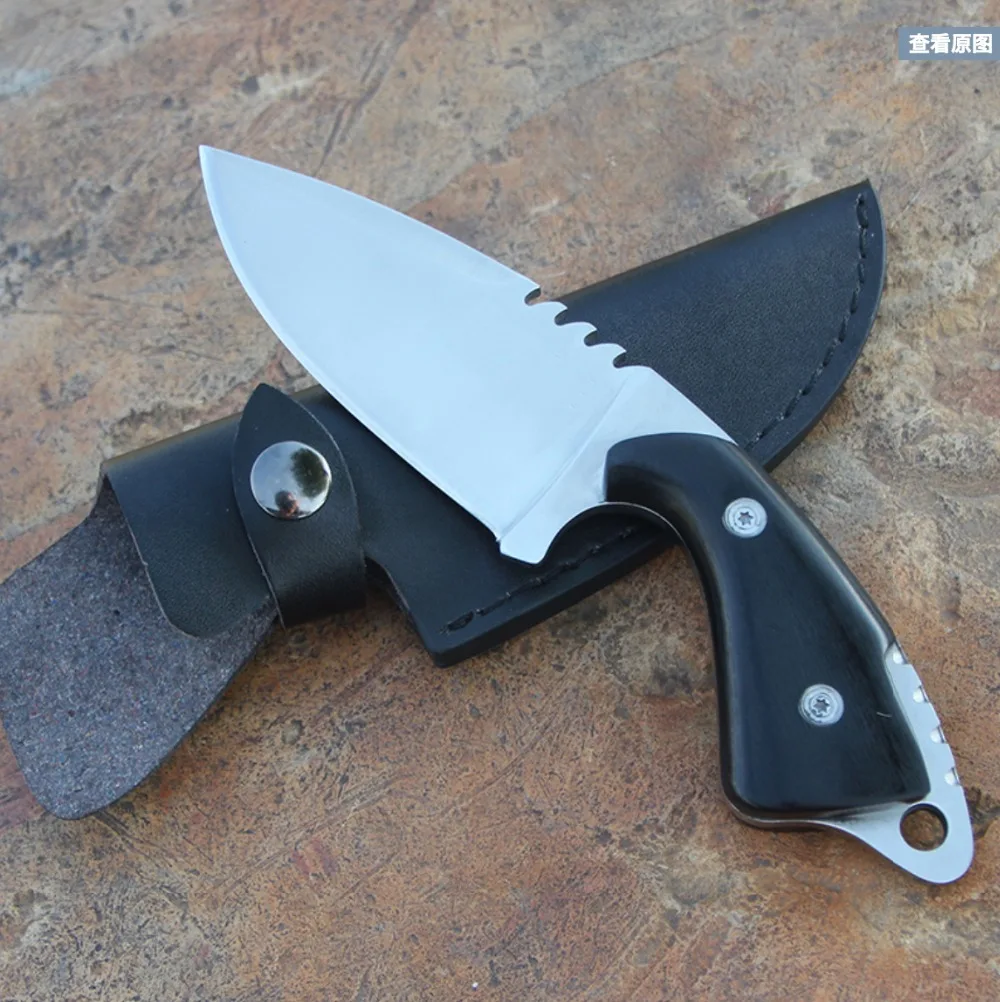 

Fixed Blade Knife Tactical high hardness straight field survival knife sharp self-defense portable outdoor knife