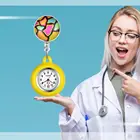 LANCARDO горячая Распродажа Clip-On с аналоговым и цифровым дисплеем брошь Fob медсестра карманные часы подарок медицинские автоматические механические часы декор аксессуар