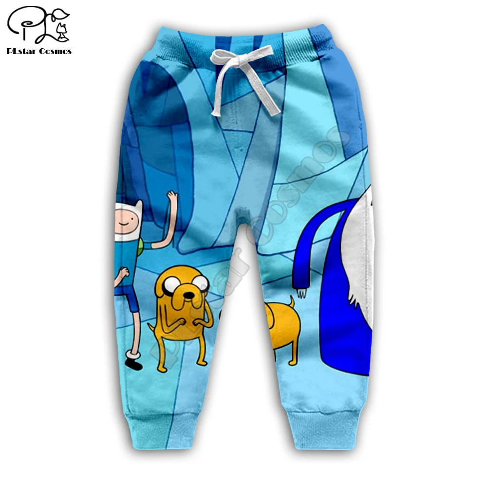 Детский спортивный костюм с 3D принтом Время приключений|Сочетающаяся одежда для