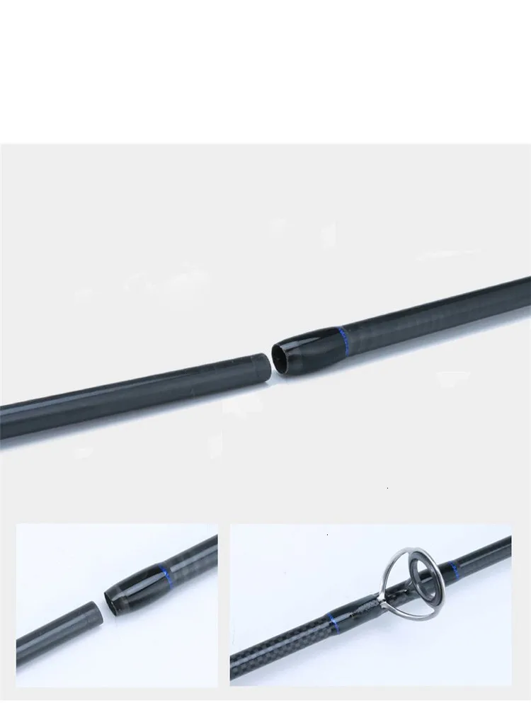 Красный синий зеленый 2 наконечника карбоновая спиннинговая Удочка M/ML power casing Rod углеродная удочка рыболовные снасти 1,8 м/2,1 М