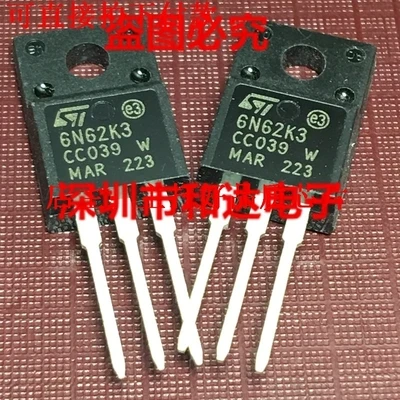 

Original New 5pcs/ FQPF7N65C 7N65C 6N62K3 STF6N62K3 RJK6013 MBRF16H60 16H60 TO220F TO-220F
