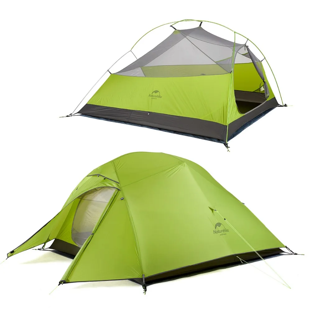 Preise Naturehike VERBESSERTE 3 Person Wolke Up Zelt Doppel-schicht Camping Wandern Zelt Leichte