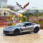 Имитационная модель автомобиля из сплава Maisto 1:24 Corvette 2017 Corvette, коллекция подарочных игрушек