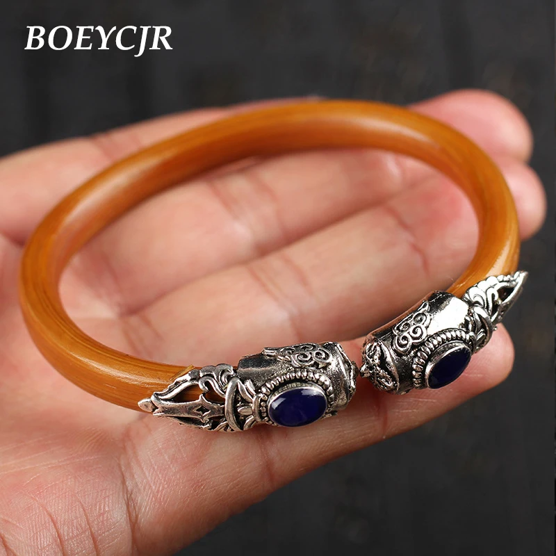 

BOEYCJR натуральные виноградные браслеты и браслеты ручной работы ювелирные изделия Женский винтажный этнический браслет в подарок