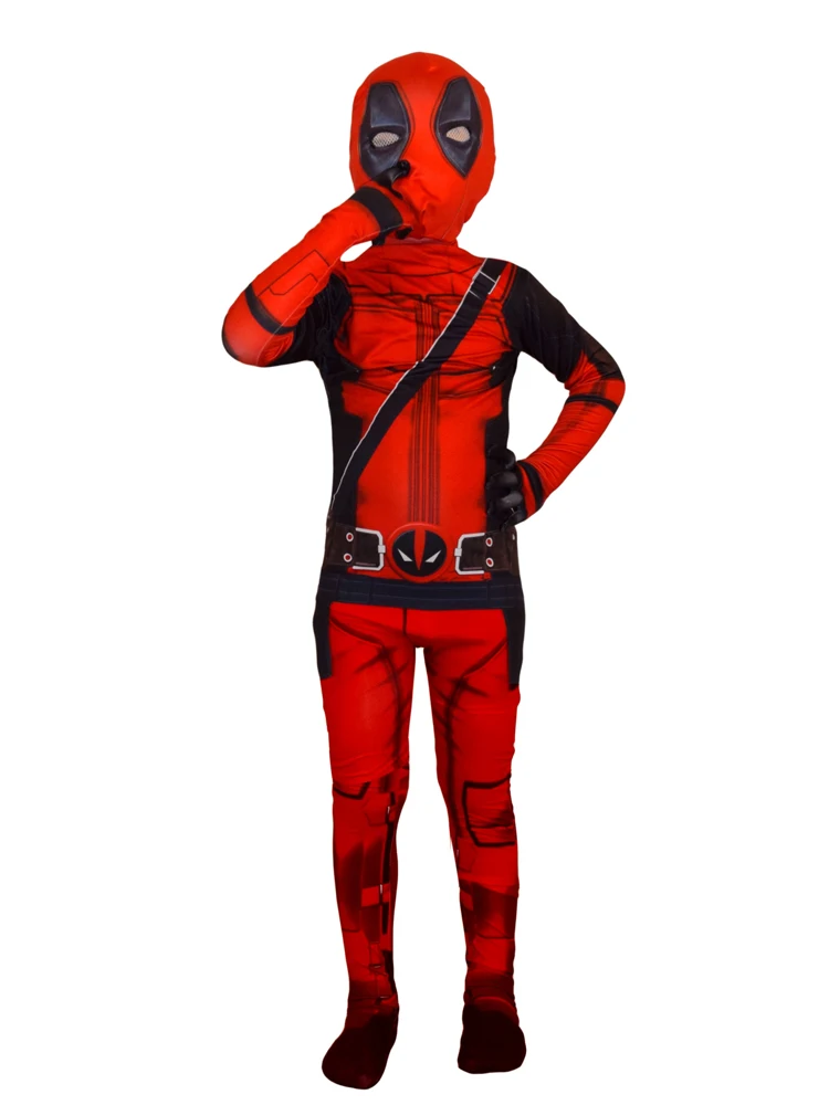 Детская одежда Дэдпул Карнавальный костюм для взрослых Головные Уборы Костюм