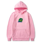 Худи с принтом слезы лягушки, Женская креативная забавная печать лягушонок Пепе, мужская толстовка с длинными рукавами Haikyuu, уличная одежда, хип-хоп худи для женщин