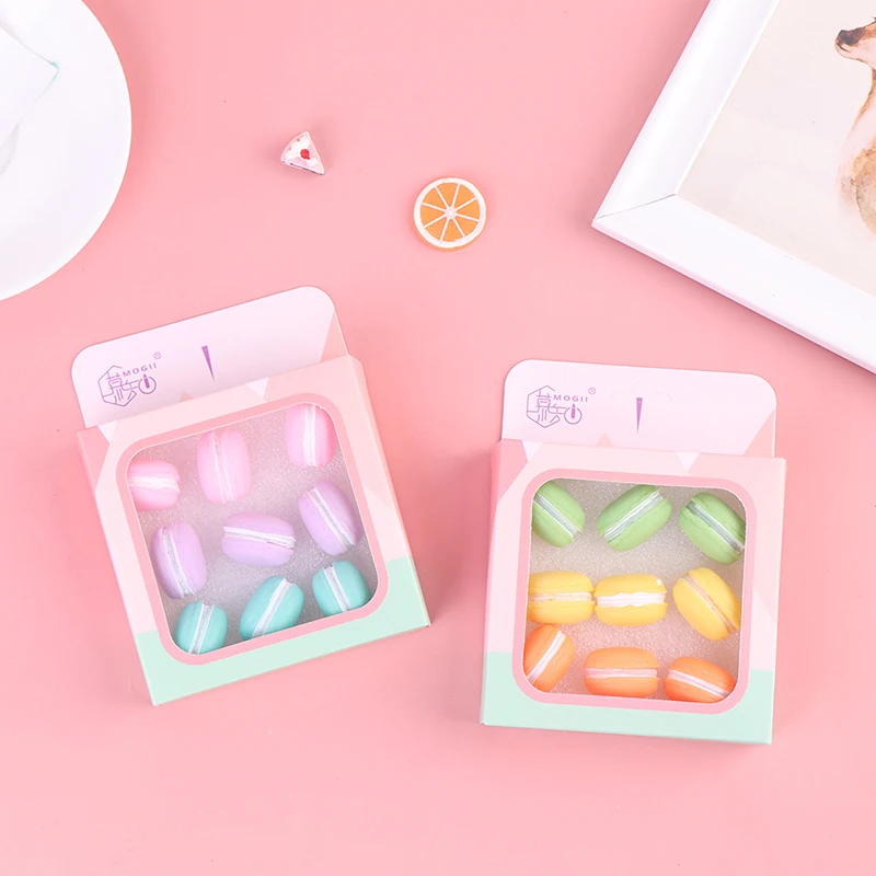 

School & Office Supplies Macaron Shaped Push Pins Cute Decorative Thumbtacks