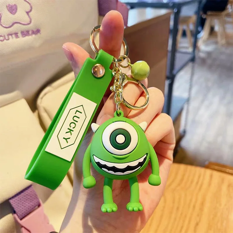 Брелок Disney Monsters Inc University Mike Wazowski милый мультяшный Стич экшн-фигурка с большими